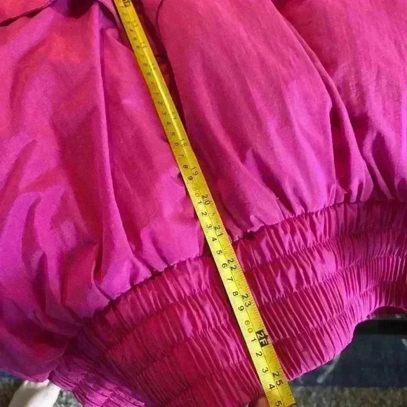 Hot Music Vintage 80s 90s Purple Pink Ski Jacket Size XL - Picture 13 of 13